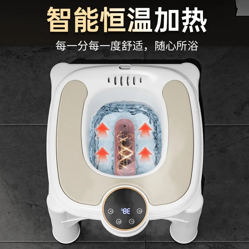 Constant temperature heating electric bidet No squatting wash PP can sit hemorrhoids medicinal bath Postpartum confinement women