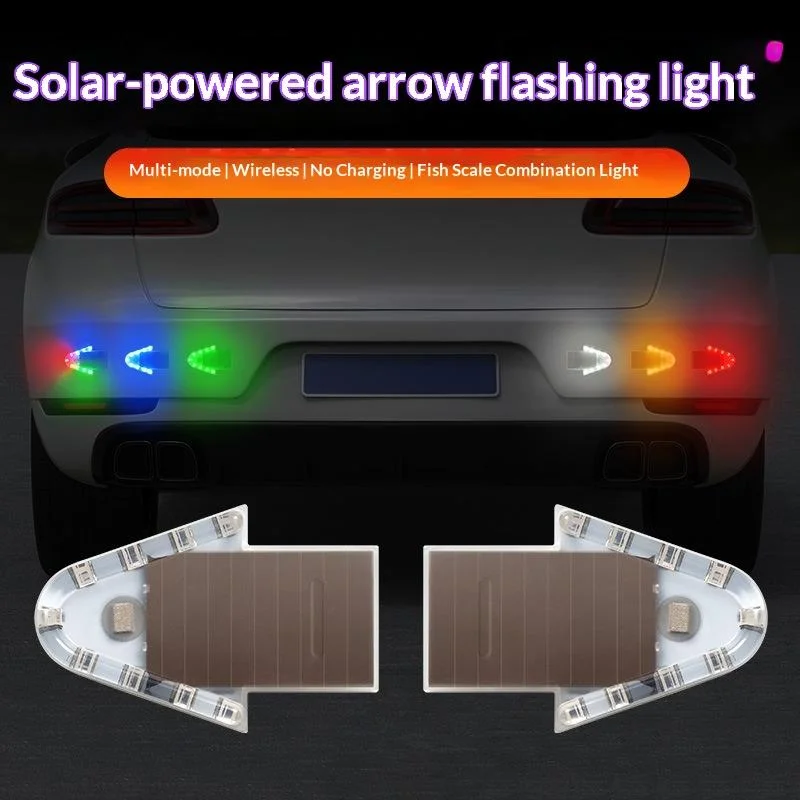 

【DM】Беспроводной многофункциональный светодиодный сигнальный фонарь-стрелка для автомобиля, грузовика, мотоцикла, для безопасного вождения в ночное время