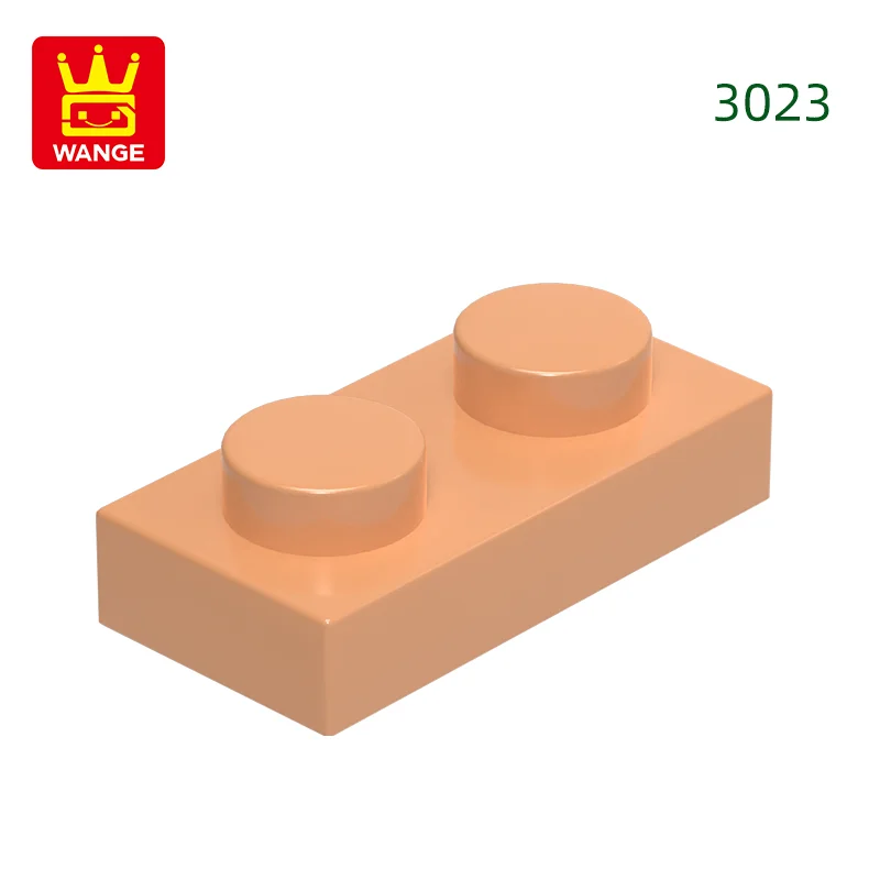 Wange 313 stks/partij 3023 6225 1x2 Lage Bouwsteen Moc Basic Onderdelen Compatibel met Bricks DIY Kinderen speelgoed Montage Geschenkdoos