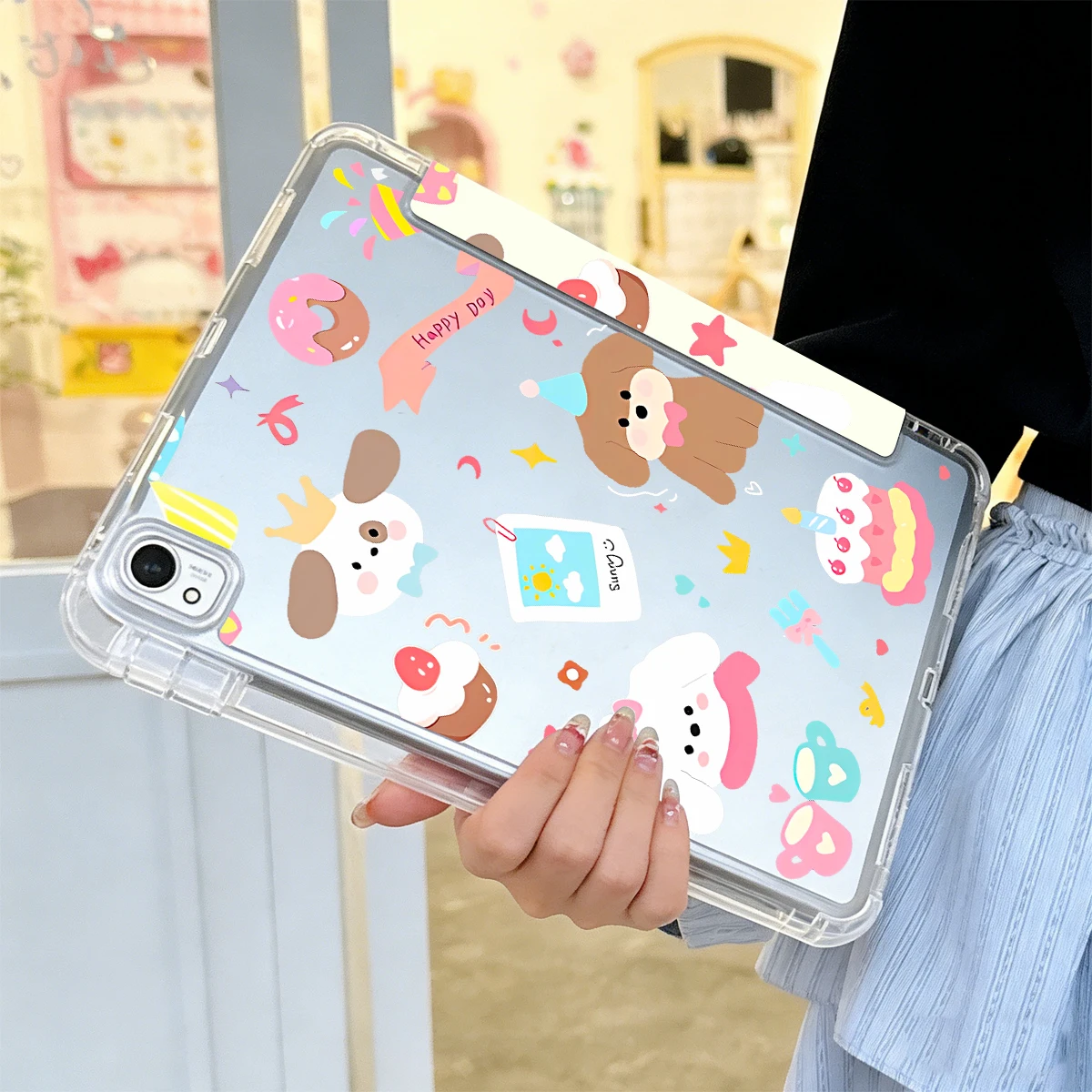 3+Y Fold Case For SamsungS9 S10 Plus 12.4 iPad10.2 7/8/9th Huawei 11 2021-2023 iPad 11th 2025 SamsungS7 11 iPad 4/5th 10.9
