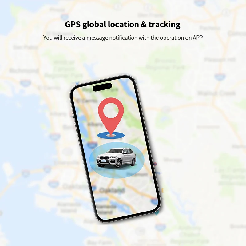 Smartphone APP Control 4G LTE Module And GPS Tracking GPS003-F For Selected Products Usage