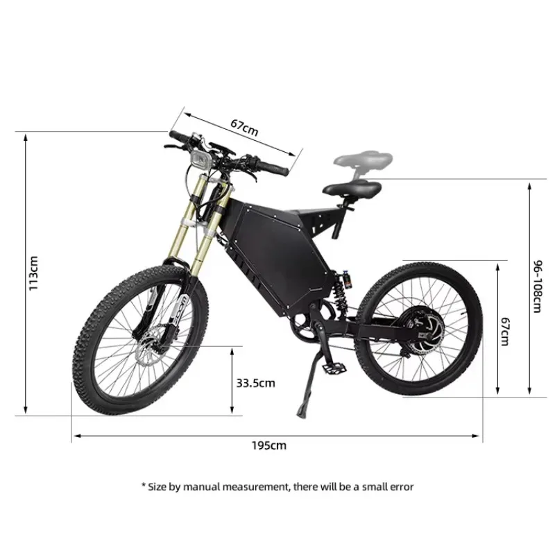 2022 Best 3000w 5000W 8000W Boomber Ebike Electric Bike Bicycle