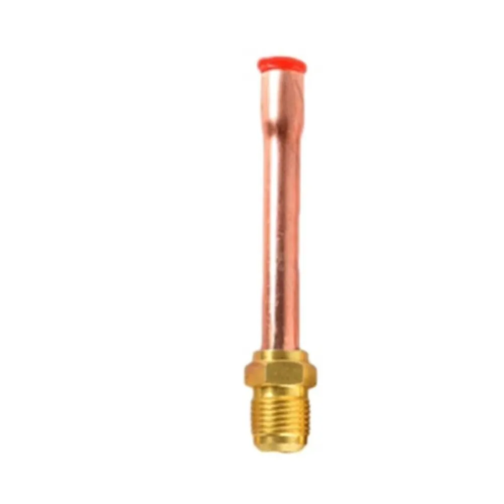 Forged Brass Air Conditioning Copper Pipe Threaded Connector End Feed Coupler Threaded Connector Fitting Flare Pipe