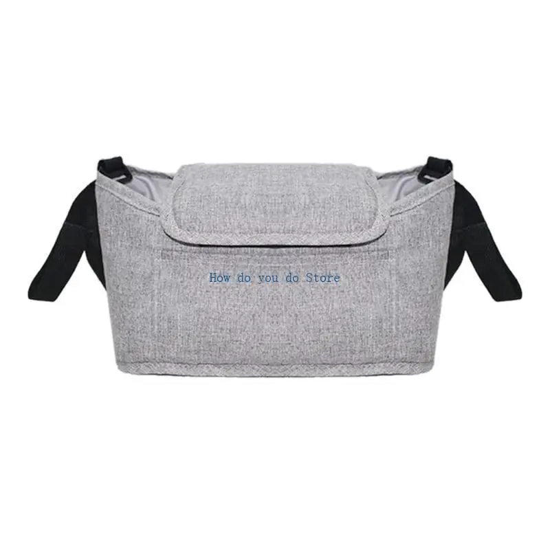 

19QF сумка-органайзер для детской коляски с несколькими карманами, водонепроницаемая сумка для детских вещей, держатель для для