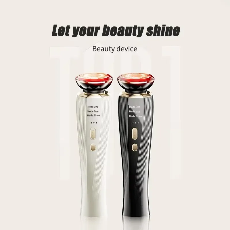 EMS Home Mini Facial Massager Pro Face Lifting Skin Rejuvenation Cold Compress Deep Cleaning Anti-aging Skincare Beauty Device