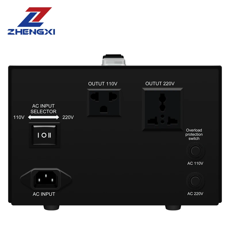 Single Phase 2000W 2kva Coil Shape Voltage Transformer 220v To 110v And 110v To 220v Converter For Electronic Usage