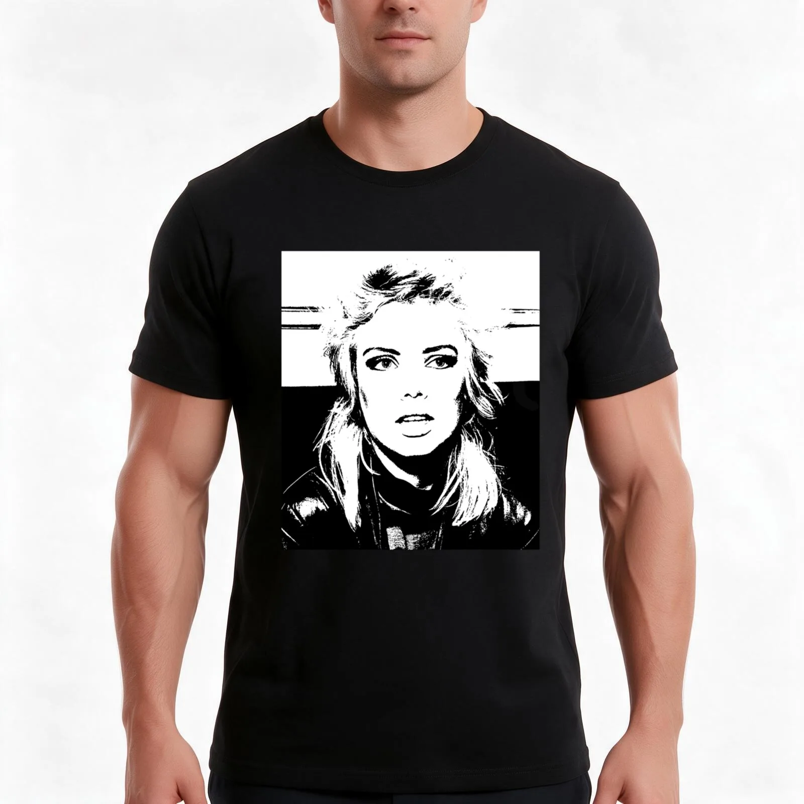 Kim Wilde New Wave T-Shirt, Summer Casual Cotton Tee, Oversized Streetwear Tops, Vintage Graphic Print, Loose Fit Short Sleeve