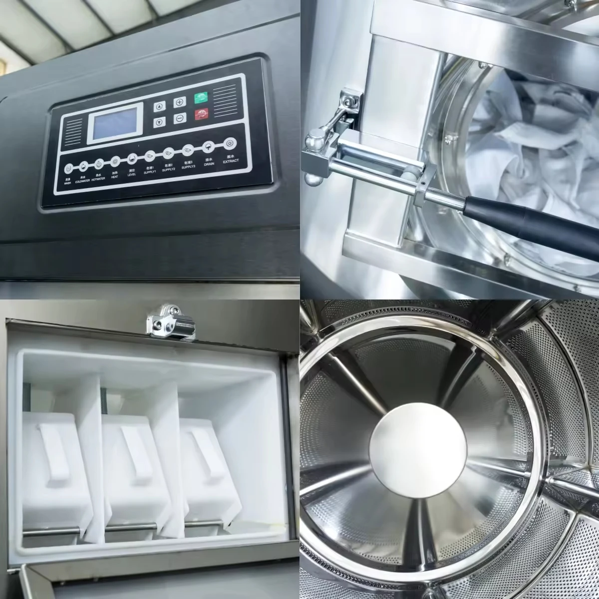 Lavatrice industriale resistente da 20 kg adatta per ospedali e hotel