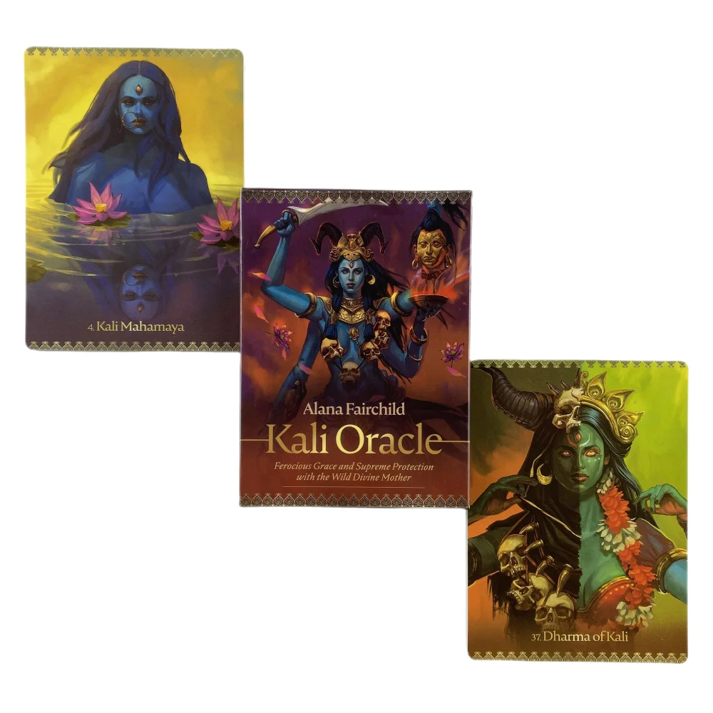 Kali Oracle-Karten, lustige Familie, Urlaub, Party, Oracle-Deck, Spielkarten, englische Brettspiele, Tarot-Karten