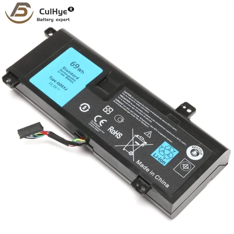 

11.1V 69Wh G05YJ Laptop Battery For DELL Alienware 14 A14 M14X R3 R4 Series P39G ALW14D-1528 GO5YJ Y3PN0 8X70T P39G 0G05YJ