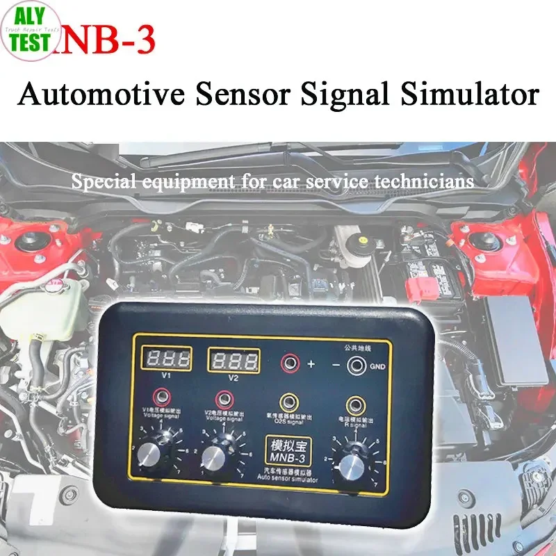 MNB-3 Automobile Signal Simulator for Temaperature Sensor Throttle Pressure  with Voltmeter Function