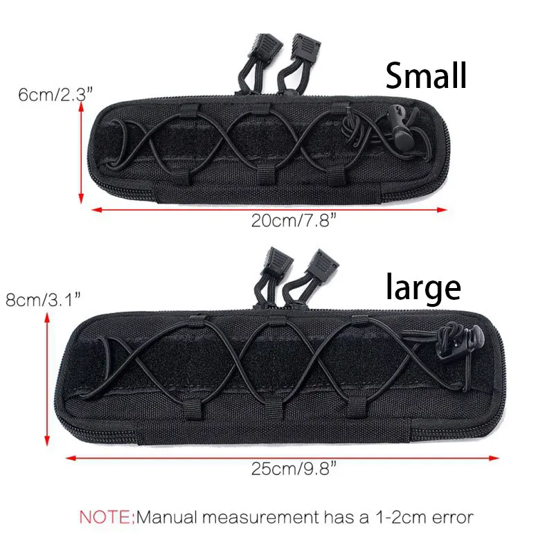 Tactical Waist Belt Pouch EDC Backpack Bag Attachments For Hiking Tactical Military Hunting Camping