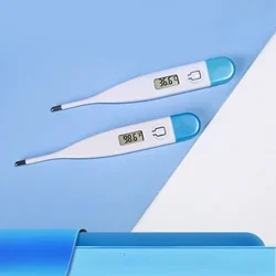 Soft Head Digital Thermometer for Baby Children and Adult Accurate Oral and Armpit Reading Fever Alert Family Healthy Care