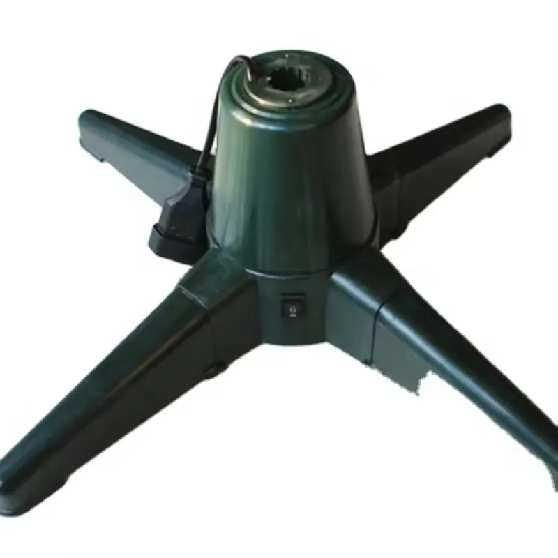 

Christmas tree accessories bracket Plastic tree stand Electric rotating Christmas tree bracket