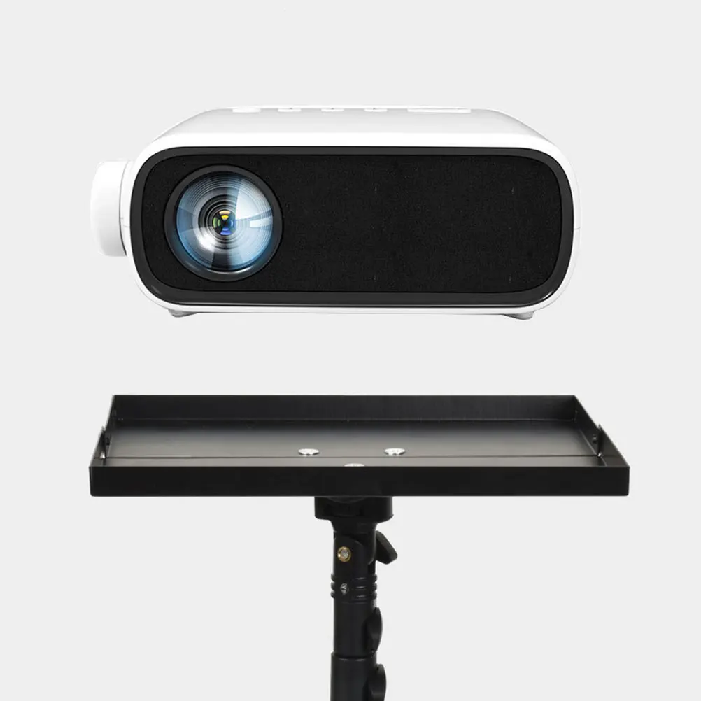 

Thickened Projector Stand Tray for Tripod Laptop Floor Stand Durable Replacement Bracket Holder Screws Mic Platform Pallet