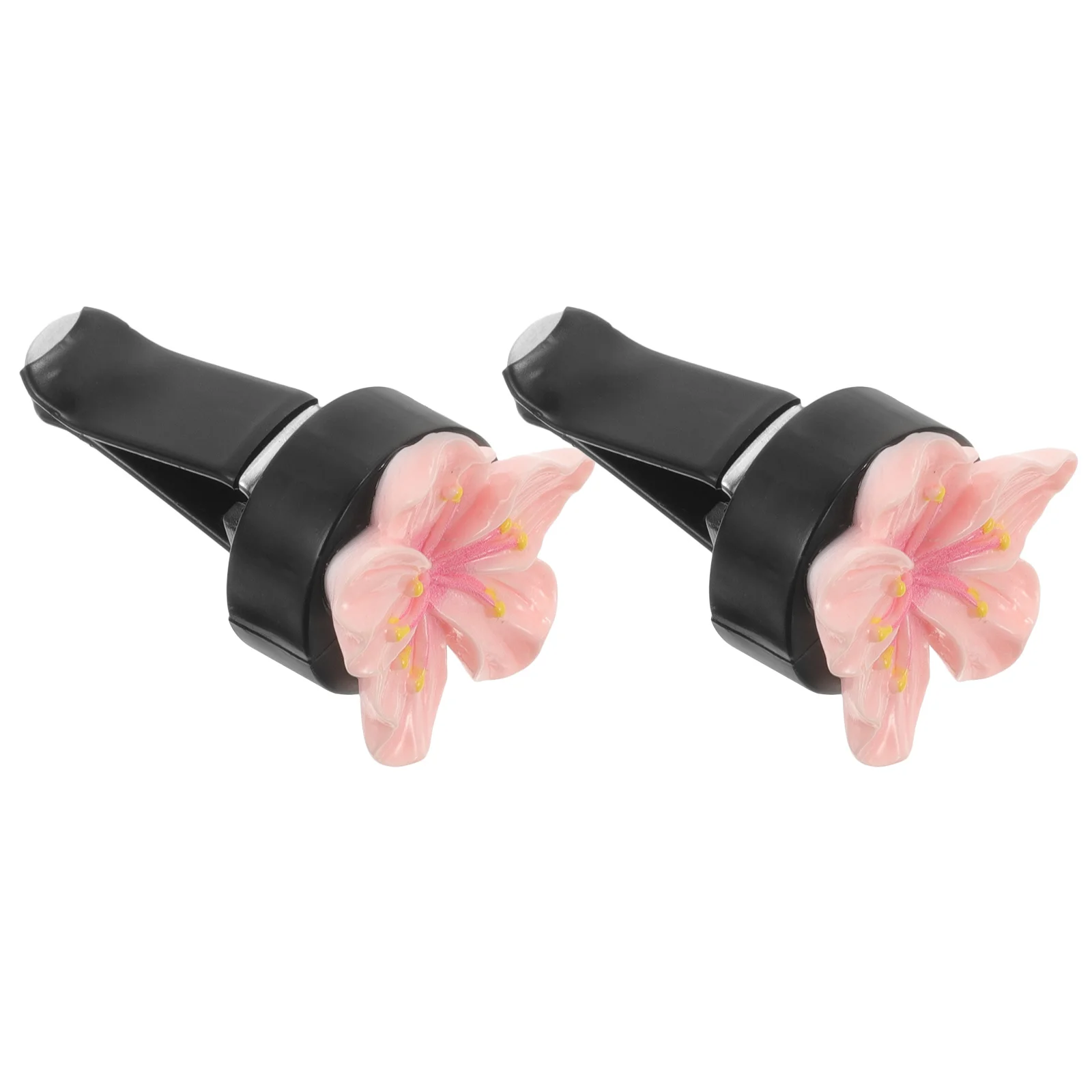 

1 Pair Air Vent Clips Flower Design Auto Freshener Clip Cute Car Accessories For Women Car Interior Decor Aroma Diffuser Vent