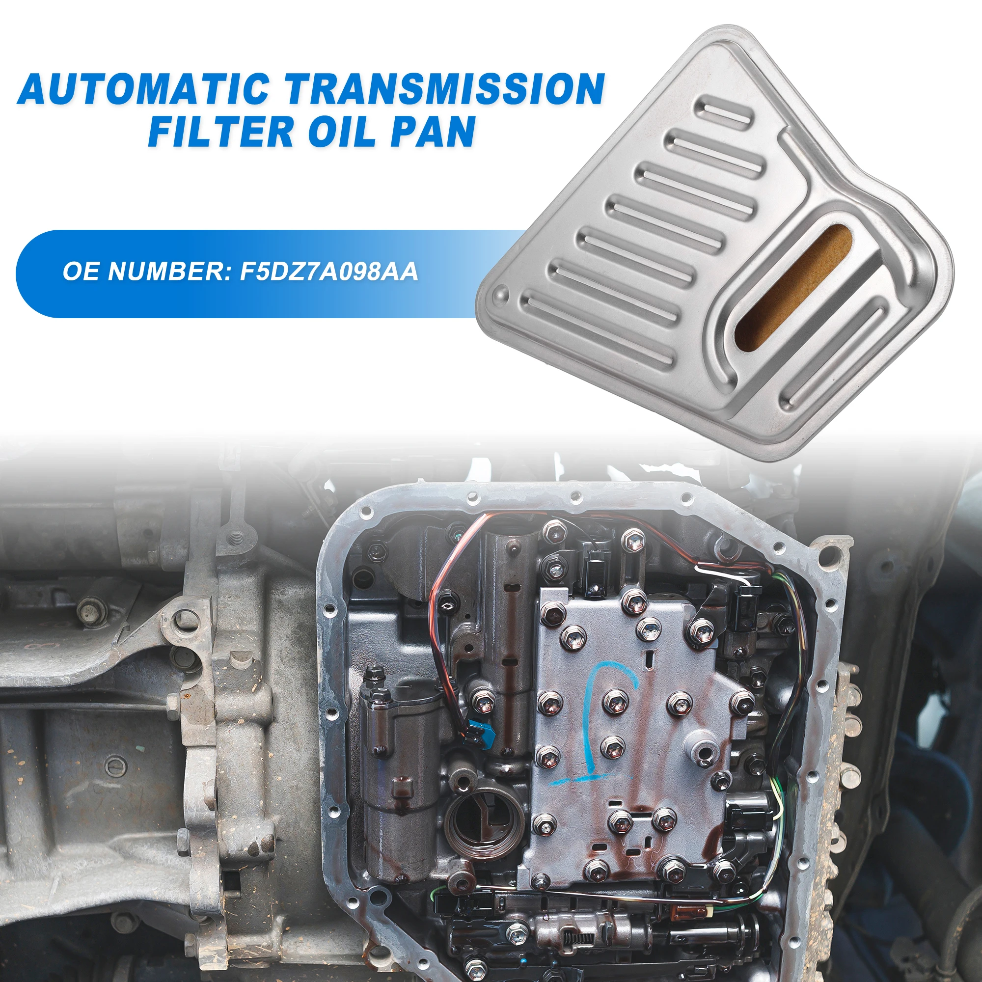 

UXCELL AXOD AXODE AX4N Масляный поддон фильтра автоматической коробки передач для Ford Taurus SHO 3.4L V8 - Gas 1998, 1999 F5DZ7A098AA