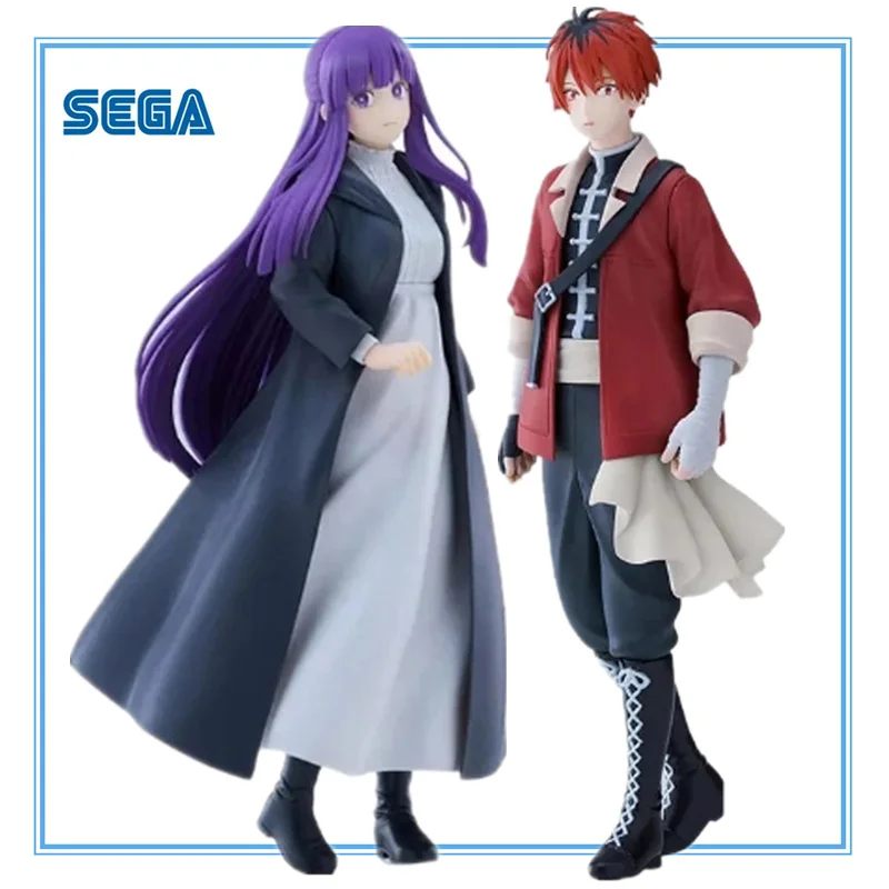 SEGA Desktop Decorate Collectible Collection, Frieren At The Funeral, helecho Stark, Anime Figure Model Toys, Action Gift