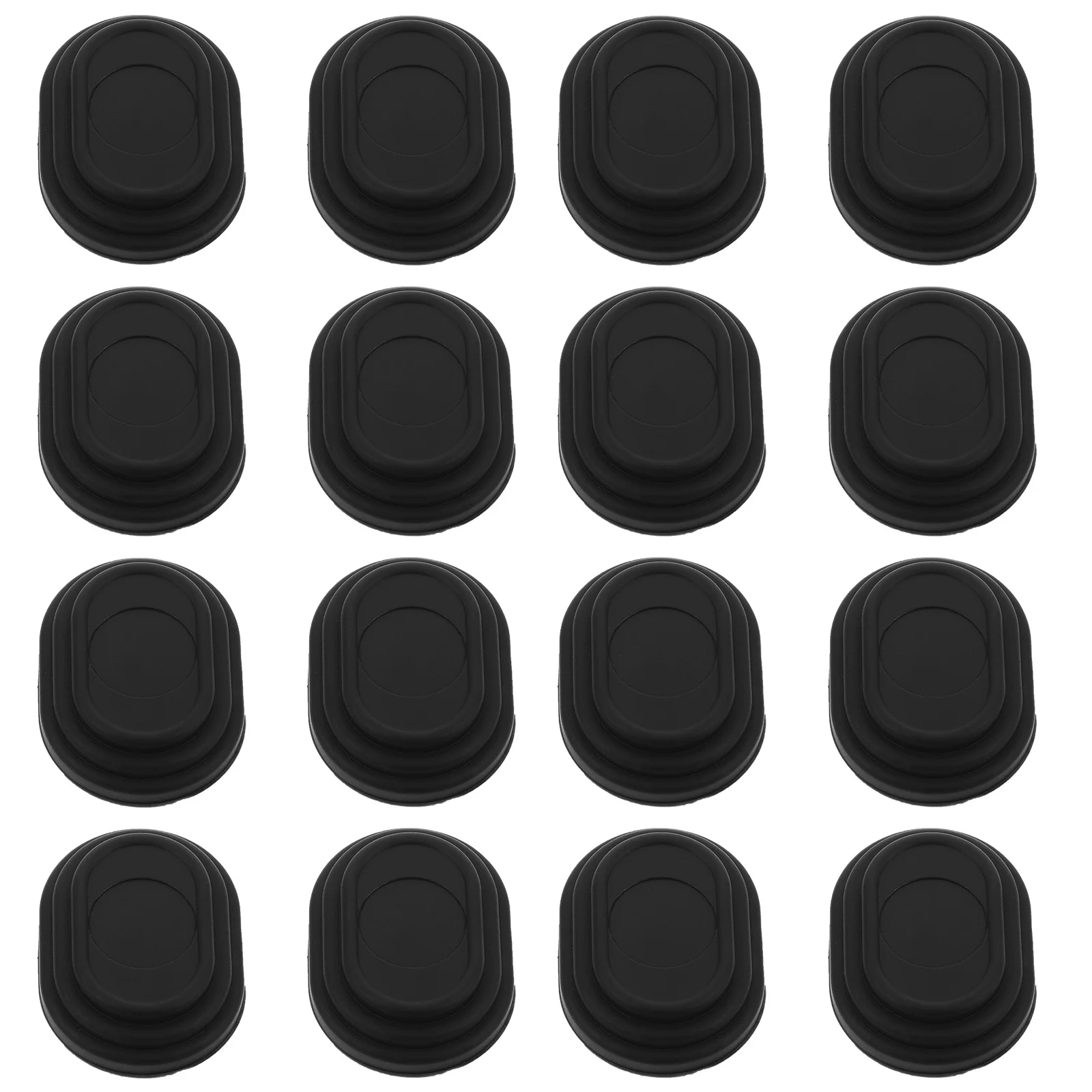 

30Pcs Car Door Anti Shock Pad Silicone Bumper Protector Impact Absorber Noise Reduction Door Closing for Automotive Use