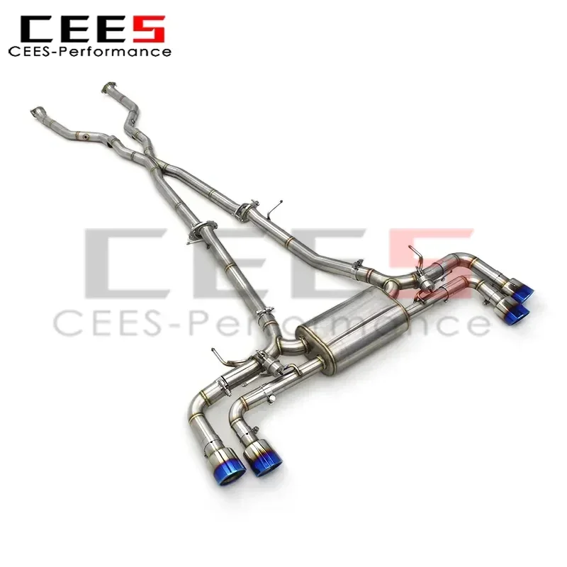 cees Catback Exhaust Pipes Valvetronic for Lexus LC500 LC500H 3.5 V6 2018-2022 Performance Valve muffler Control Exhaust System