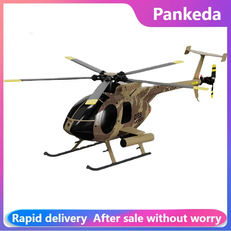 RC ERA New 1:28 C189 Bird RC Helicopter TUSK MD500 Dual Brushless Simulation Model 6-Axis Gyro Simulation Model Birthday Toys