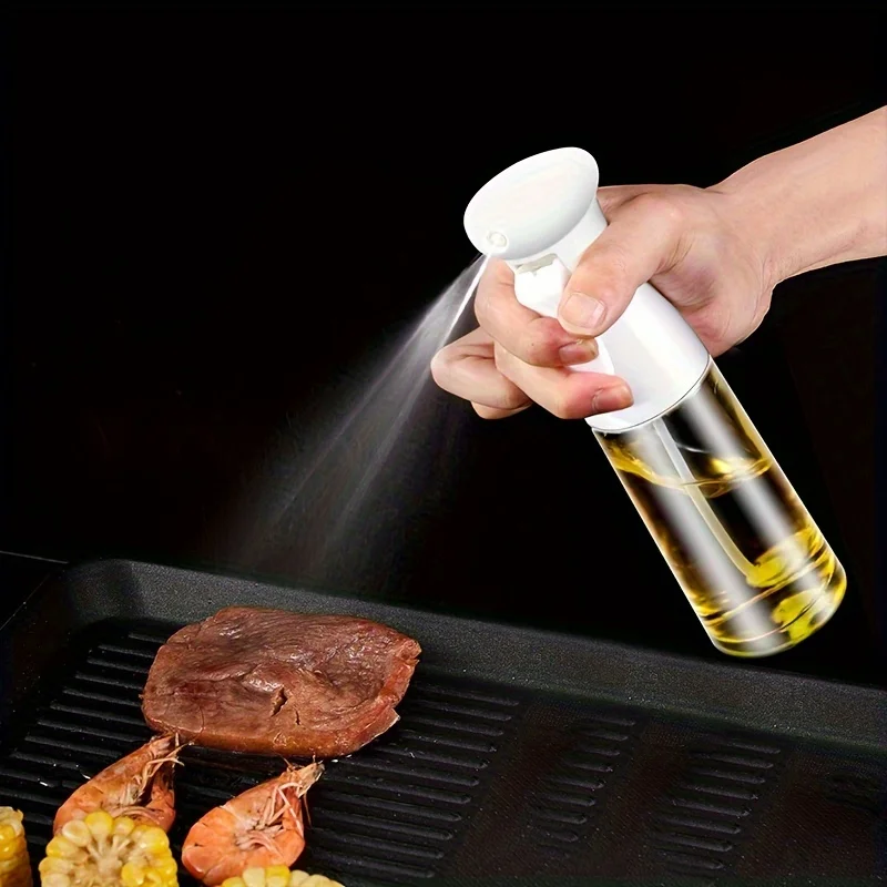 Oil Sprayer, Non-Clogging, Suitable for Olive Oil, Water, Soy Sauce, Cooking, Baking, Grilling, BBQ, Salad Dressing,