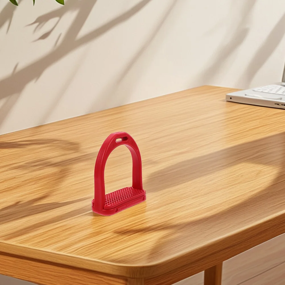 1 paio di staffe di sicurezza per equitazione, design elegante, impugnatura affidabile per accessori per staffe da sella per trail inglese