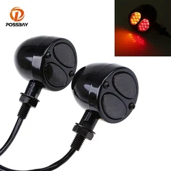 POSSBAY 2Pcs ์คํ ๋ฐ์ด LED ํ์ ์ ํธ๋ฑ ๋นจ๊ฐ์ ๋ธ๋ ์ดํฌ ์กฐ๋ช
๋ฒ์ฉ 10mm ๋ณผํธ Motocross ๊น๋ฐ์ด ๋จํ ํ ๋ฆฌ ํผ๋ค
