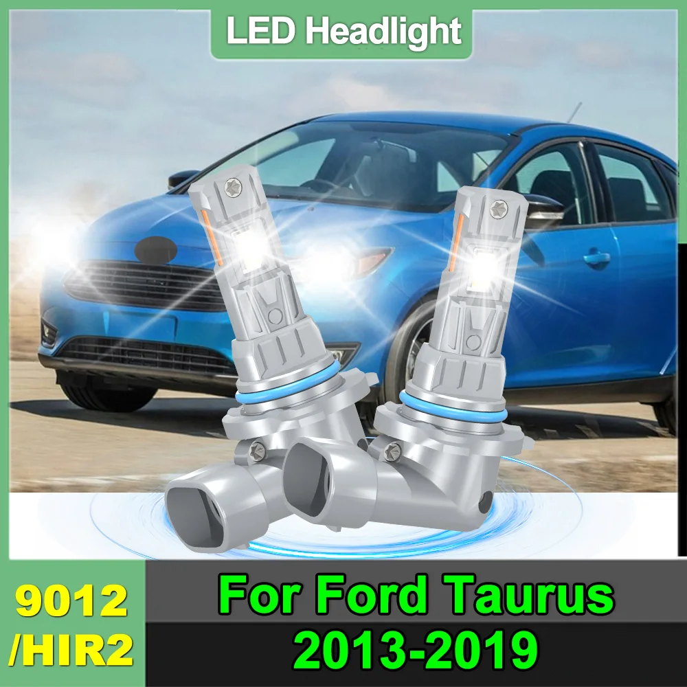 

For Ford Taurus 2013-2019 9012 LED Headlight Bulbs Super bright 6000k Single Copper Tube Auto Light Bulbs