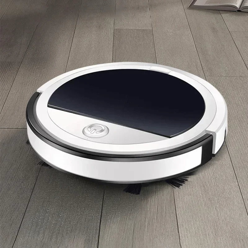 Household Rechargeable Smart Auto Floor Sweep Mop Machine with Water Tank Wireless RC Robot Vacuum Cleaner