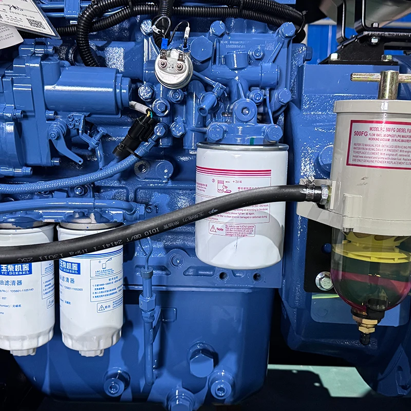 Customized High Efficiency Yuchai 50km Open Diesel Generator Set Industrial Backup Power Generator Set For Home Backup Use