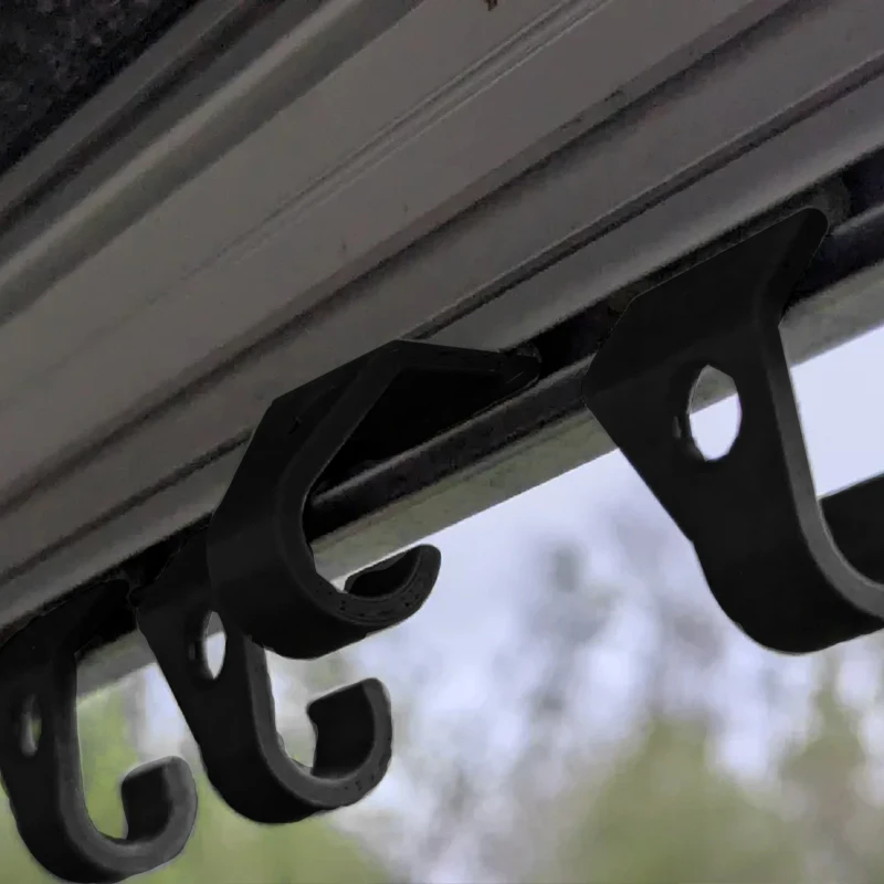 

1PC Sunshade hook with rope hole for Keder pipeline of caravan easy to install RV sunshade hook Motorhome Sunshade Sunshade