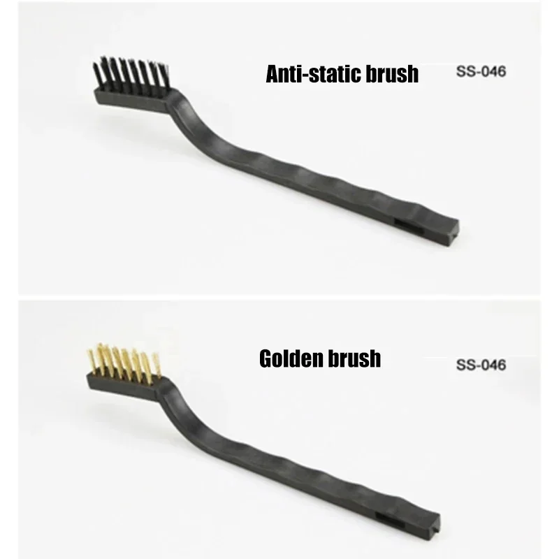MECHANIC NC800 Nano Spong Reinigung Präzision Pinzette SS-046 3 In 1 IC Telefon Reparatur Reinigung Pinsel Reparatur Hand Werkzeuge Set – Detail 8