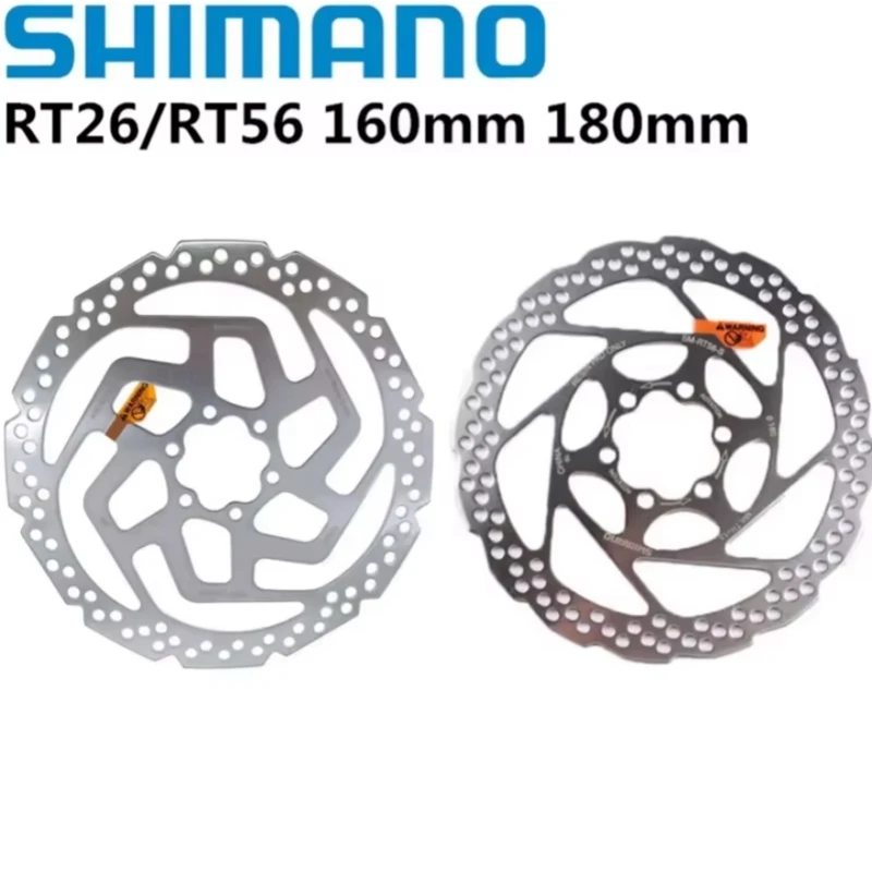 

Shimano Deore RT56 RT26 160mm 180mm 6 Bolt Brake Disc Mountain Bike Bicycle Rotor SM-RT56 M6000 MTB Bike Brake Disc 160MM 180MM