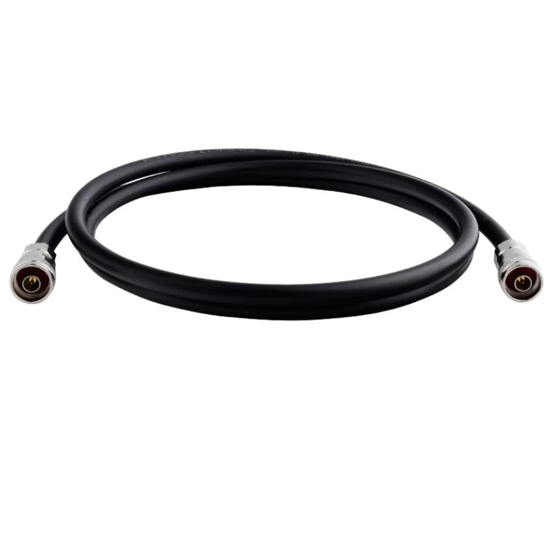 

1pc N Type Male to Male Plug Clamp Pigtail Cable Adapter RG8 Low Loss 50cm/100cm Low Loss Wholesale For Wifi Router Antenna NEW