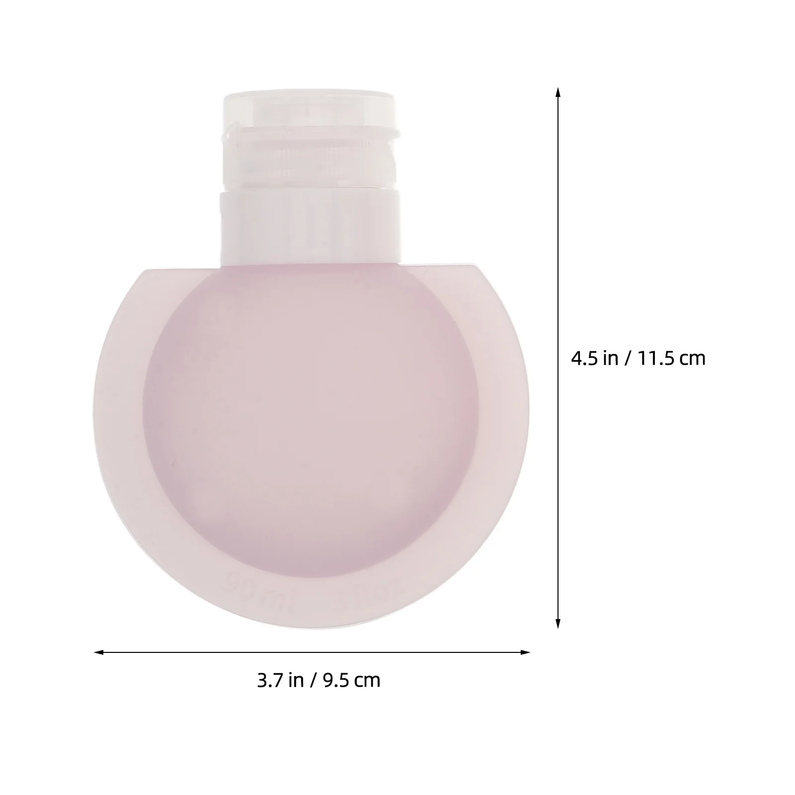 3 個旅行用シリコンボトル空のポータブルトイレタリー容器漏れ防止詰め替えシャンプーローション収納女性男性用