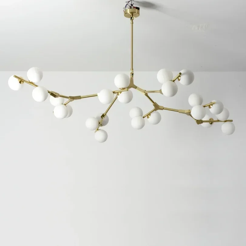 glass ball tree branches teto lustres para sala de estar decoracao do quarto modern pendant light pendurado luminaria 01