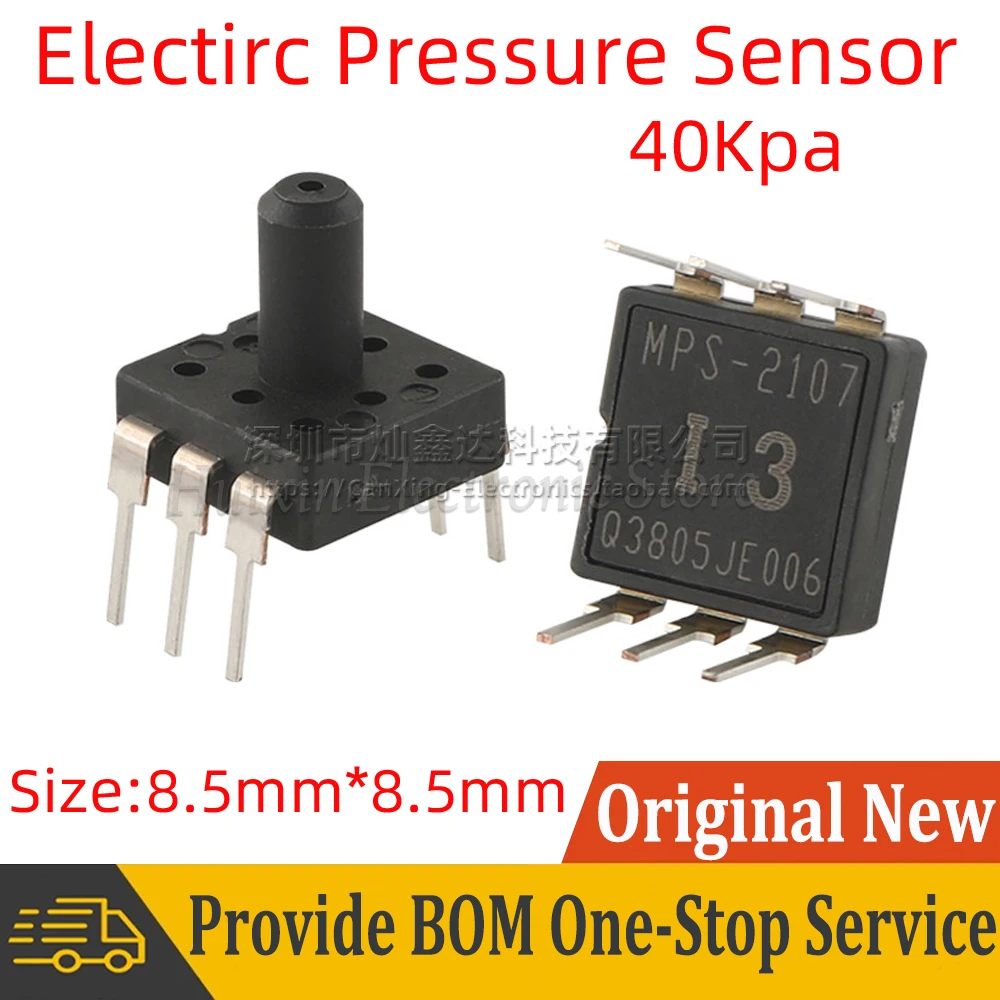 

2pcs DIP 6 Monitor Silicon Pressure Sensor 40kPa 5.8PSI For Electronic Blood Pressure MPS-2107-I3 MPS-2107-006GC