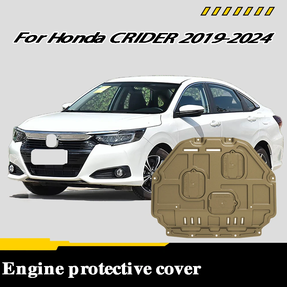 

For Honda CRIDER 2019-2024 1.0T 1.5L Vehicle Specific Splash Resistant High Quality Engine Protection Cover Lower Mudguard