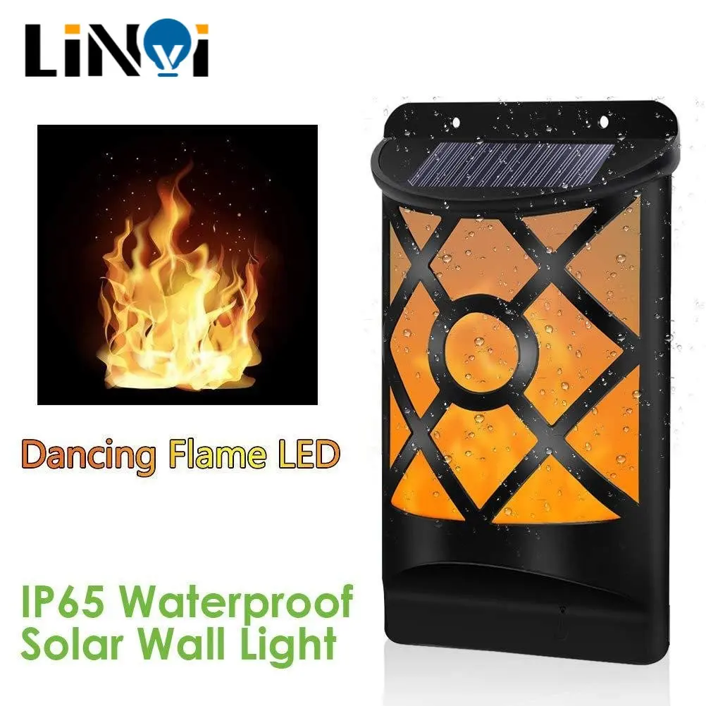 

LED Solar Power Motion Sensor Wall Light Outdoor Waterproof Energy Saving Street Garden Security Lamp for Patio Driveway