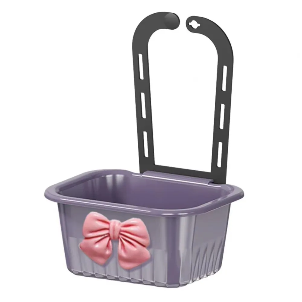 

Creative Sink Hanging Strainer Basket Detachable Quickly Drain Kitchen Garbage Filter Easy To Clean Fast Soap Sponge Shelf