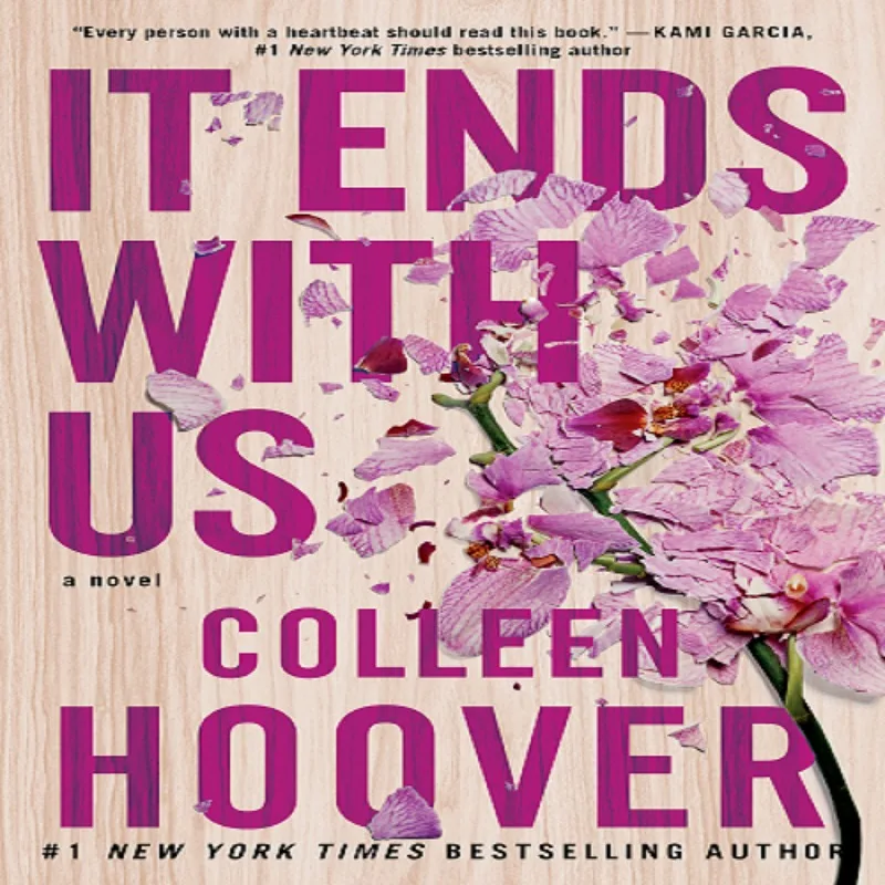 Colleen Hoover/It Ends Novels By Us, 영어 #1, 일요일 타임즈, 베스트셀러 페이퍼백 Libros