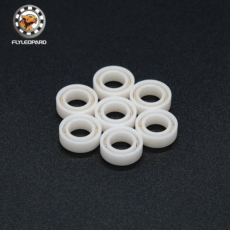 4 Rodamientos Cerámicos Completos 683CE 3x7x3mm ABEC-9 de Zirconia Zro2 para Carrete de Pesca