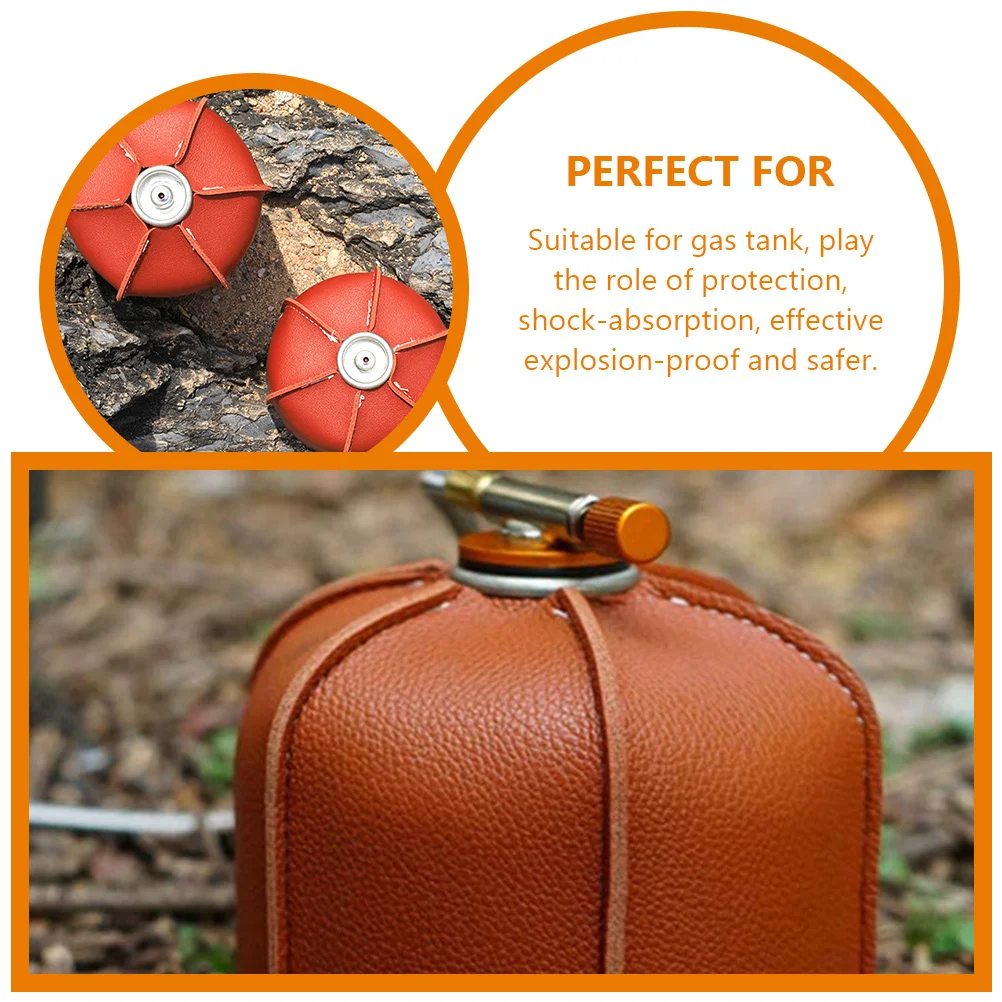 

Gas Cylinder Cover Protective Sleeve For Propane Tank Anti-Collision Shockproof Camping Grill Accessories Fuel
