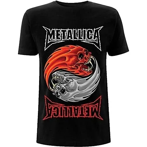 

Metallica Print T-Shirt Metallica Album Tees Rock Punk Oversized Lightweight Fashion High-end Is for Both Top Y2k Unisex Tee