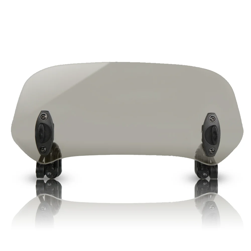 For KYMCO DownTown 200i 300i 350i 125 200 300 XCITING 250 300 350 400 400s 500 K-XCT Adjustable Windscreen Wind Deflector view 3