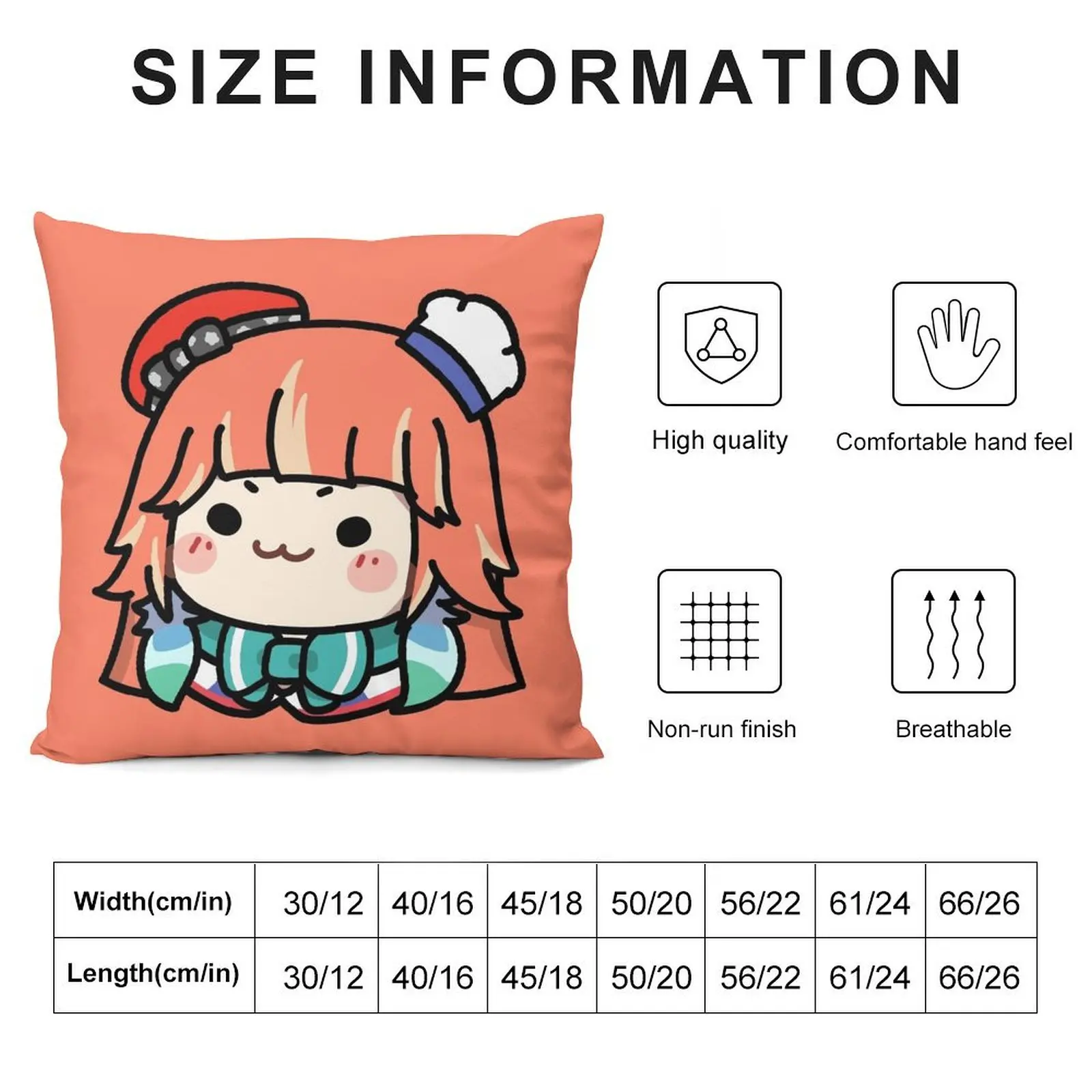 HUGE CHICKEN TAKANASHI KIARA Throw Pillow Pillow Decor Sofa Covers Pillowcase Cushion pillow