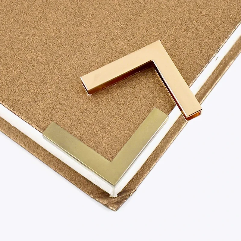 

4/8/10Pcs 40mm Metal Corner Protector Buckle Handbag Purse Edges Clip Clasp Wallet Bag Decor Hook DIY Hardware Craft Accessories