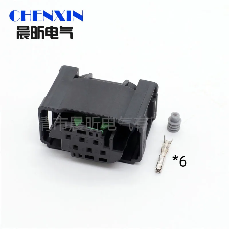

car accessory 6 Pin 1-967616-1 7M0 973 119 Accelerator Pedal Plug For BENZ BMW Throttle Valve Sensor Socket Connector