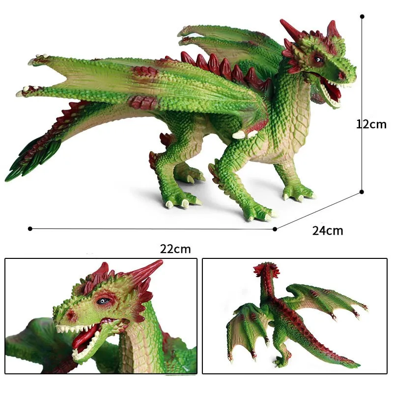 Ancient Mythology Hard Plastic Warcraft Cosplay Legend Animal Dragon Cool Fashion Decoration Popular Accessory Festival Gift